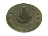 Old Brass Medallion 51mm - Ethiopia (ME408)