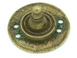 Old Brass Medallion 40mm - Ethiopia (ME384)