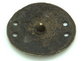 Old Brass Medallion 51mm - Ethiopia (ME395)