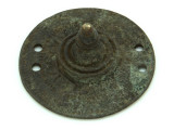 Old Brass Medallion 50mm - Ethiopia (ME403)