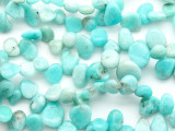 Peruvian Amazonite Petal Chip Gemstone Beads 9-15mm (GS3626)