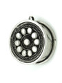 Hmong Metal Pendant - Ear Gauge 27mm (AP1778)