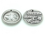 Be Yourself - Wax Seal Charm 33mm (PW722)