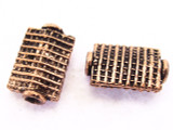 Copper Rectangular Connector Bead 12mm (CP98)