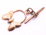Copper Butterfly Toggle 22mm (CP122)