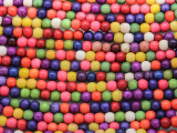 Multi-Color Magnesite Round Gemstone Beads 4mm (GS3658)