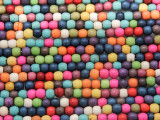 Multi-Color Magnesite Round Gemstone Beads 4mm (GS3662)