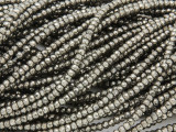 Iron Pyrite Faceted Rondelle Gemstone Beads 2.5mm (GS3780)
