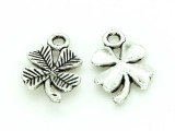 Four Leaf Clover - Pewter Charm 15mm (PW1159)