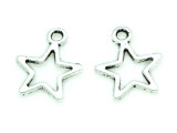Star - Pewter Charm 14mm (PW1161)