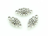 Pewter Flower Connector 16mm (PB693)