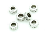 Pewter Bead - Ring 8mm (PB748)