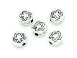 Pewter Bead - Rounded Star 6mm (PB778)