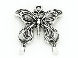 Butterfly - Pewter Pendant 26mm (PW839)