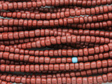 Red Brown Glass Trade Beads 3-4mm - Africa (AT7191)