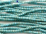Turquoise Glass Trade Beads 4-5mm - Africa (AT7197)