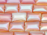 Pink Opalite Rectangle Tabular Gemstone Beads 19mm (GS4097)