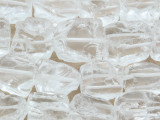 Clear Recycled Sea Glass Beads 12-22mm (RG1012)