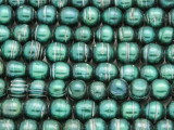 Teal Green Irregular Round Pearl Beads 6-8mm (PRL200)