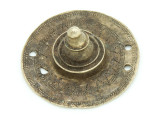 Old Brass Medallion 48mm - Ethiopia (ME455)