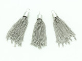 Tassel Pendant - Silver Plated Chain 60mm (AP1902)