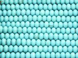 Turquoise Howlite Rondelle Gemstone Beads 6mm (GS4173)