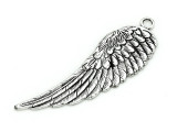 Wing (right) - Pewter Pendant 66mm (PW887)