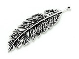 Feather - Pewter Pendant 71mm (PW889)