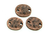Copper Pewter Bead - Connector 11mm (PB839)