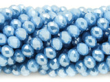 Sky Blue Crystal Glass Beads 7mm (CRY261)