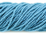 Turquoise Blue Crystal Glass Beads 2mm (CRY288)