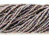 Purple Jeweltone Crystal Glass Beads 2mm (CRY303)