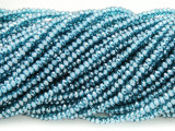 Aqua Blue Crystal Glass Beads 2mm (CRY319)