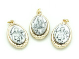 St. Francis & St. Clare Pendant - 20mm (SF12)