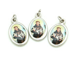 St. Francis w/Doves Picture Pendant - 29mm (SF19)