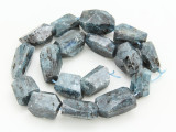 Kyanite Faceted Nugget Gemstone Beads 22-28mm (GS4275)