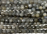 Labradorite Round Faceted Gemstone Beads 6mm (GS6008)