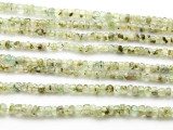 Prehnite Irregular Heishi Gemstone Beads 3-4mm (GS4400)