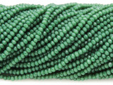 Green Crystal Glass Beads 2mm (CRY429)