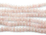 Rose Quartz Barbell Gemstone Beads 12mm (GS4499)