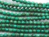 Turquoise Faceted Round Beads 6mm (TUR1314)