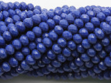 Blue Crystal Glass Beads 6mm (CRY520)