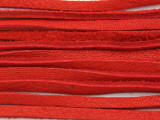 Red Deerhide Leather Lace 3mm - 36" (LR116)