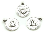 Heart - Pewter Pendant 20mm (PW1191)