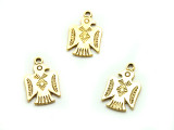 Gold Eagle - Pewter Pendant 18mm (PW1196)