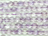 Amethyst Faceted Square Gemstone Beads 8mm (GS4675)