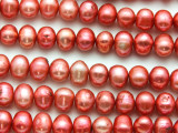 Pink Potato Pearl Beads 8-10mm (PRL207)