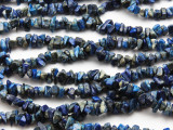 Lapis Lazuli Chip Gemstone Beads - 34" strand (GS4688)