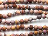 Natural Matte Howlite Gemstone Beads For Jewelry Making - 8mm, 5 Strands Per Bag (approx. 240 Beads) - View #8