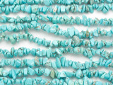 Turquoise Magnesite Chip Gemstone Beads 4-12mm - 32" Strand (GS4835)